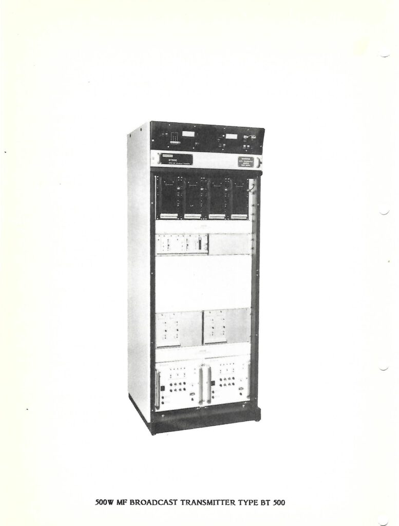 Redifon Rediffusion BT500 zender transmitter